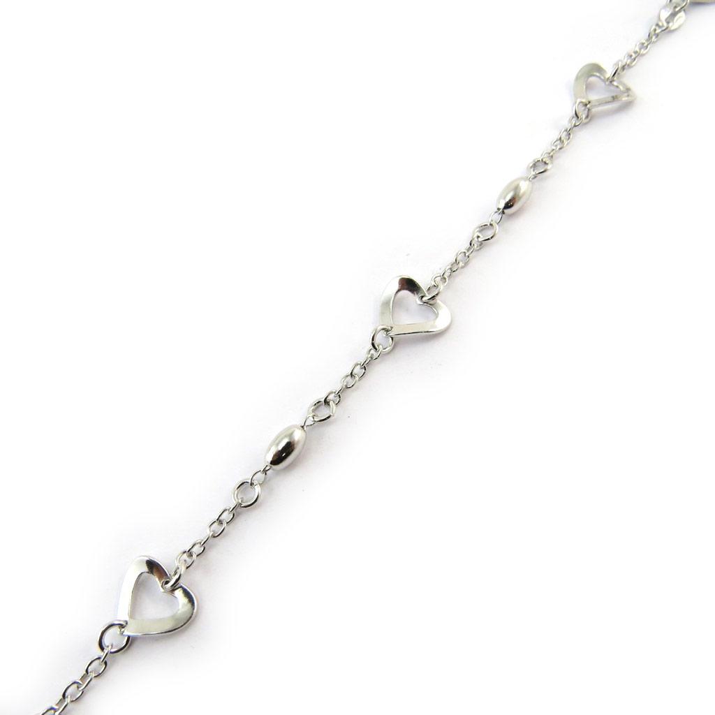 Les Trésors De Lily [N3772] - Silver Bracelet 'Love'