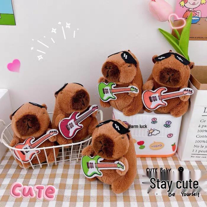 Popular Capybara Plush Pendant: Cute Capybara Ornament Toy