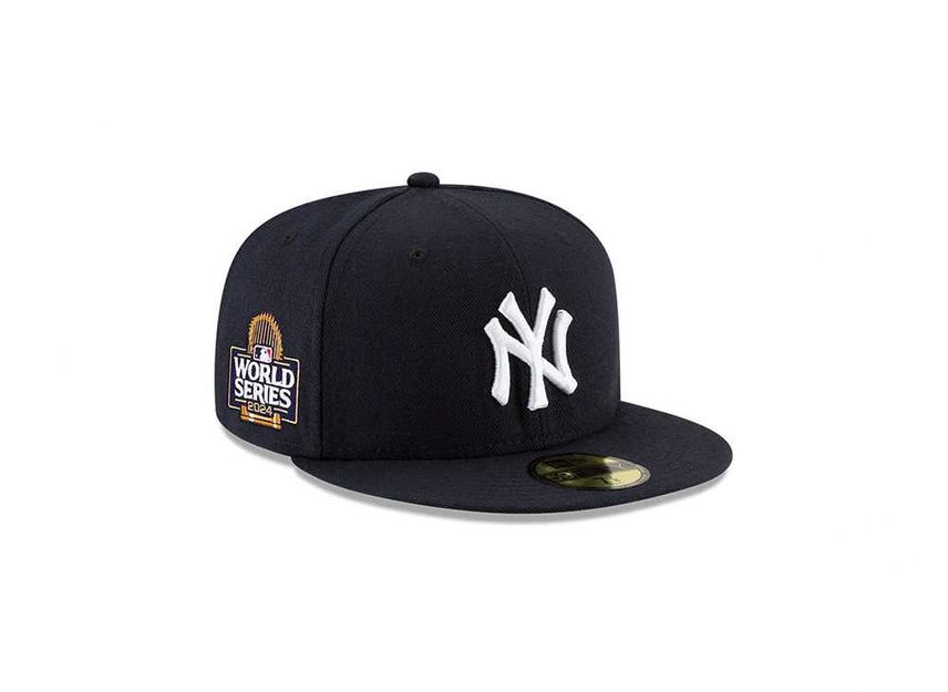 ERA 59FIFTY 2024 MLB World Series Side Patch New York Yankees Navy 7 1/2