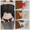 Open Crotch Thongs Mesh Womens Briefs Hollow Sexy Thongs for Women Naughty Sex  For Women
