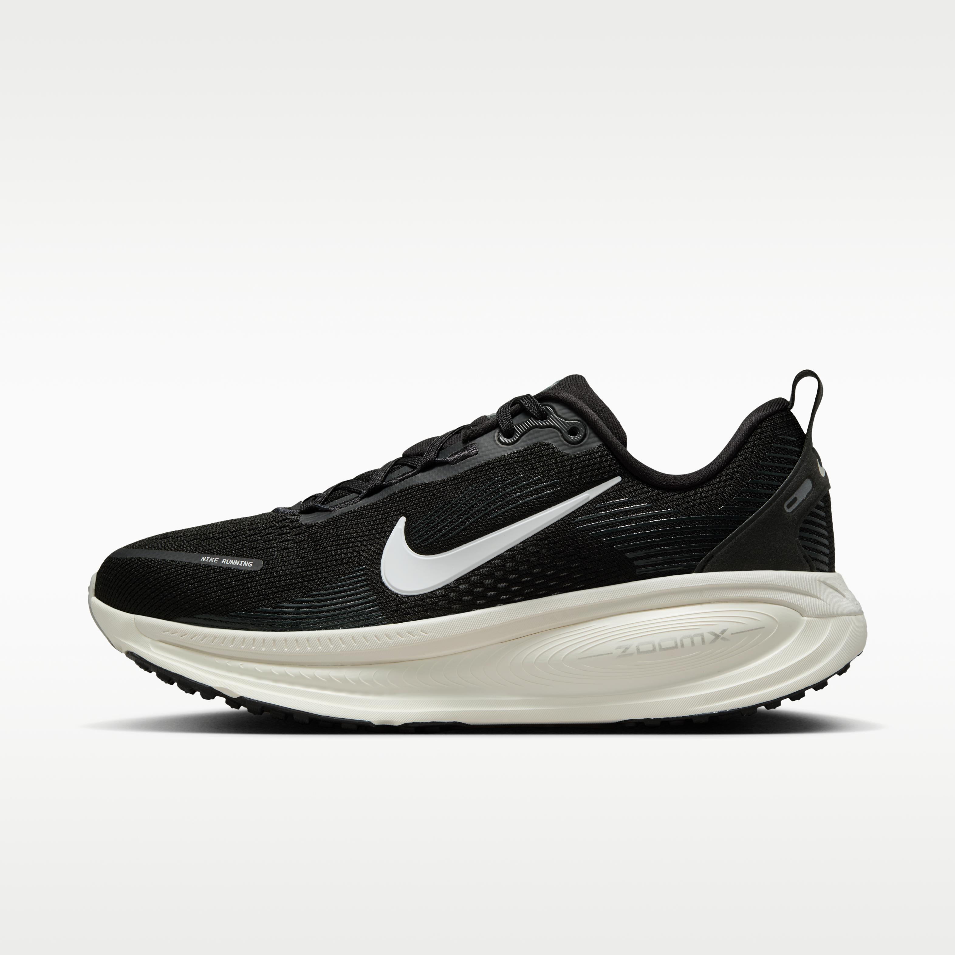 Nike Vomero 18 Черный Кокосовое Молоко Светлый Железный Камень Саммит Белый (Женский 36