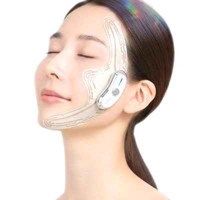Dispositivo de Beleza Facial LXCA Elfa para Rostos Menores: Simplesmente Cole na Folha de Cuidados Faciais, Mãos Livres, com 11 Programas de Frequência, Folhas Fit Lift, Facial