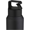 Bottle, 600 ml insulated vacuum copper en RCS-certified recycled stainless steel "Astra" (segura for ca Deep Black