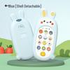 Baby Soothing Music Phone Toy with Bite-Safe Silicone Case, for Early Education, 0-12 Months