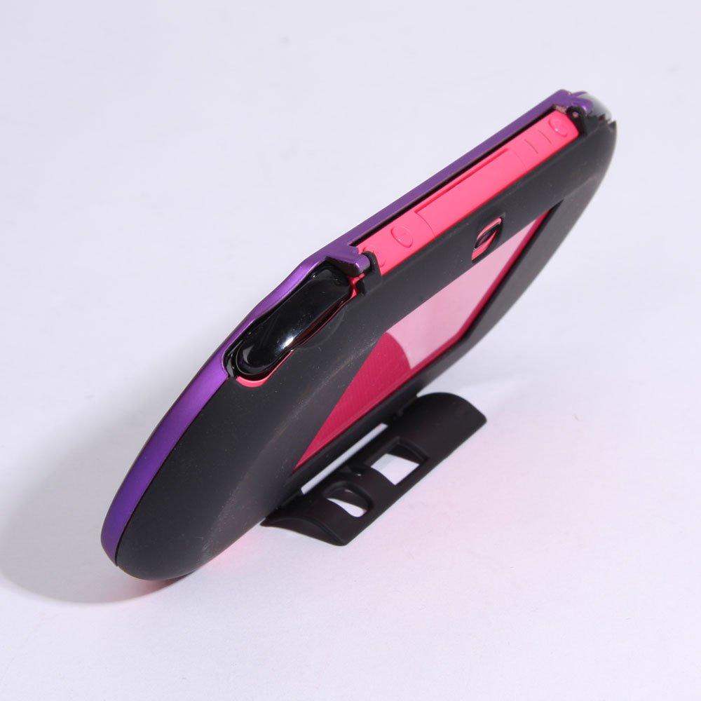 Etui gumowe do PS Vita2000 Fioletowe x Czarne