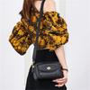 COACH Willow Grain Leather Camera Bag, Shoulder Bag, Crossbody Bag Small Women's Black C0823-B4BK