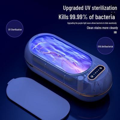 Advanced Automatic Eyeglass Cleaner: Superior To Ultrasonic, Compact Design for Home Use
