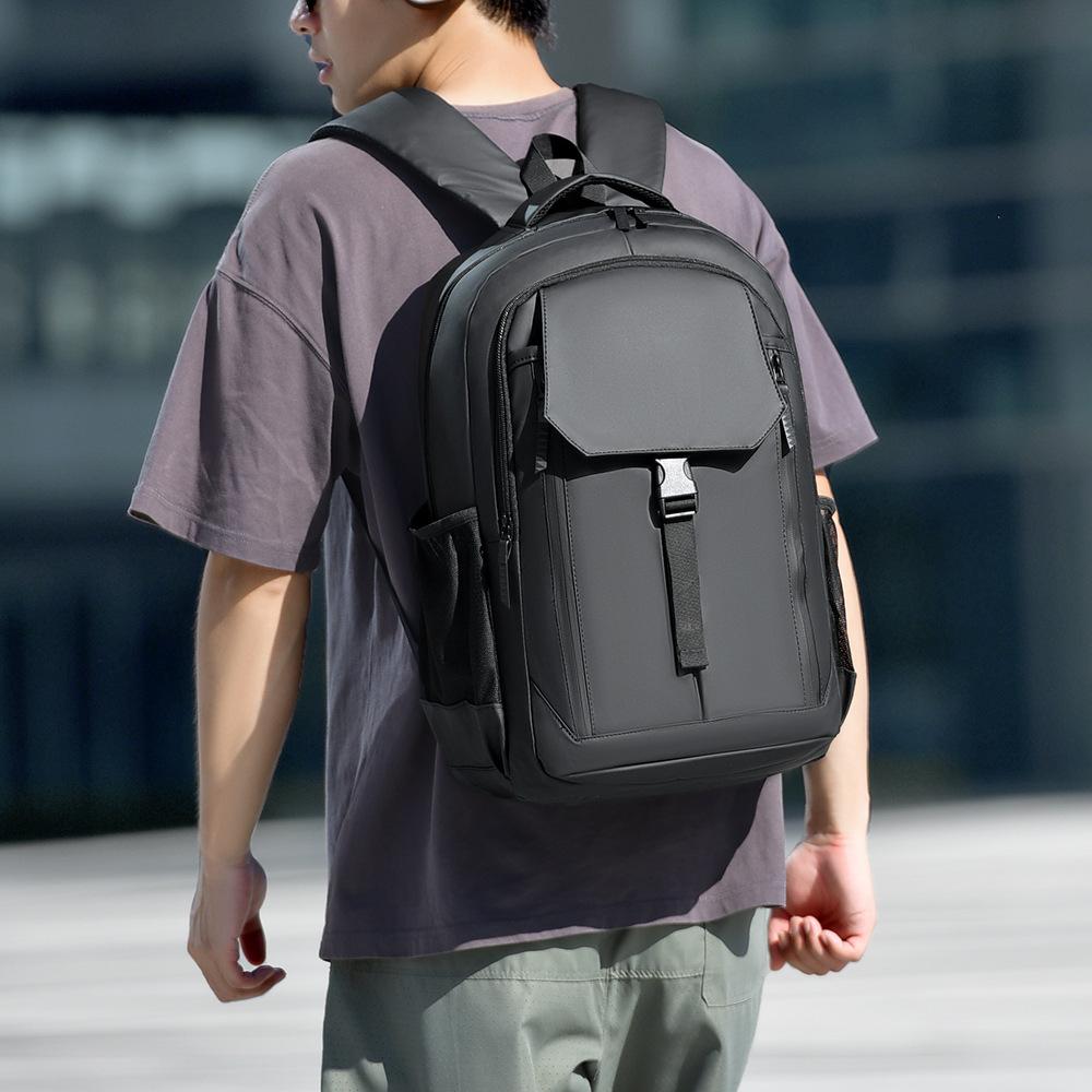 Schoolbag1011 Men's Backpack Simple Casual Business Commuter Wholesale Large Capacity Premium Travel Backpack