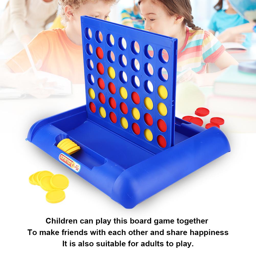 ABS 4 in a Line Row Vertical Board Game Educational Parent Child Interactive Toy