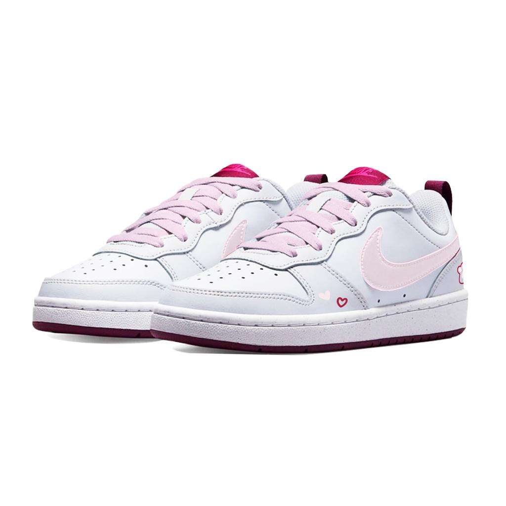 Nike Court Borough Abrasion Resistant Slip Resistant Skateboard Shoes Women's Bq5448-015(Team1440-)