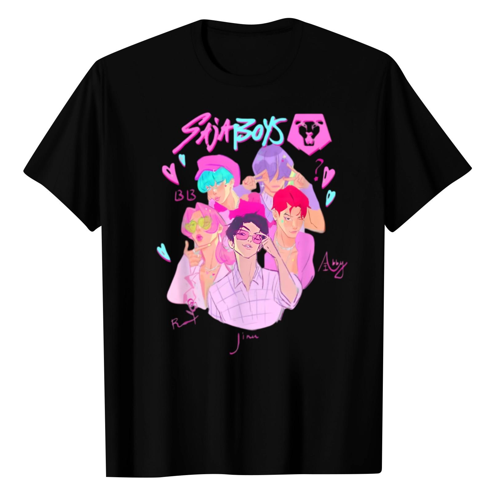 

Футболка с короткими рукавами и круглым вырезом для мальчиков и девочек 140 чёрный