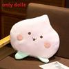 Cuscino Espressione Pesca Cartone Animato Cuscino Peluche Per Decorazione Camera da Letto Ragazze