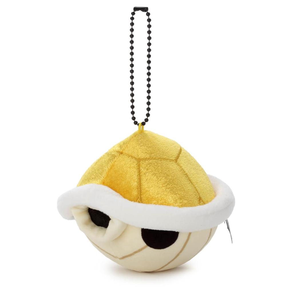 Takara Tomy Arts Mario Kart World Ball Chain Mascot Golden Shell 10cm Mocchi-Mocchi-GameStyle (Approx. wide)