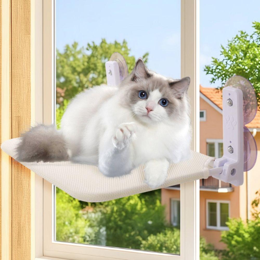 Breathable Suction Cup Cat Hammock Wall Mounted Suspended Cat Nest Windowsill