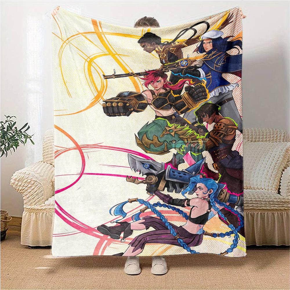 1Pc Space Duel Cosmic Clash Blanket For Couch Bed Plush Cozy Fuzzy Blanket Super Soft Warm Blankets For Fall And Winter 091818