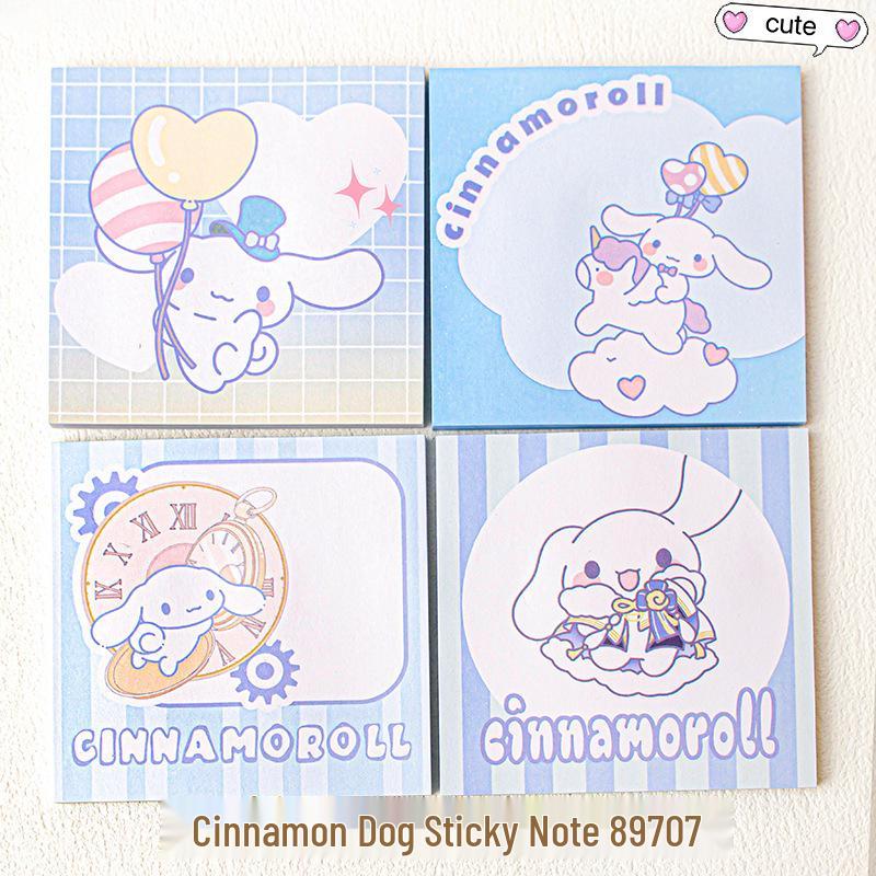 Sticky Notes for Students, Cute Girls, & Office Use - Reusable N-Times Notepads