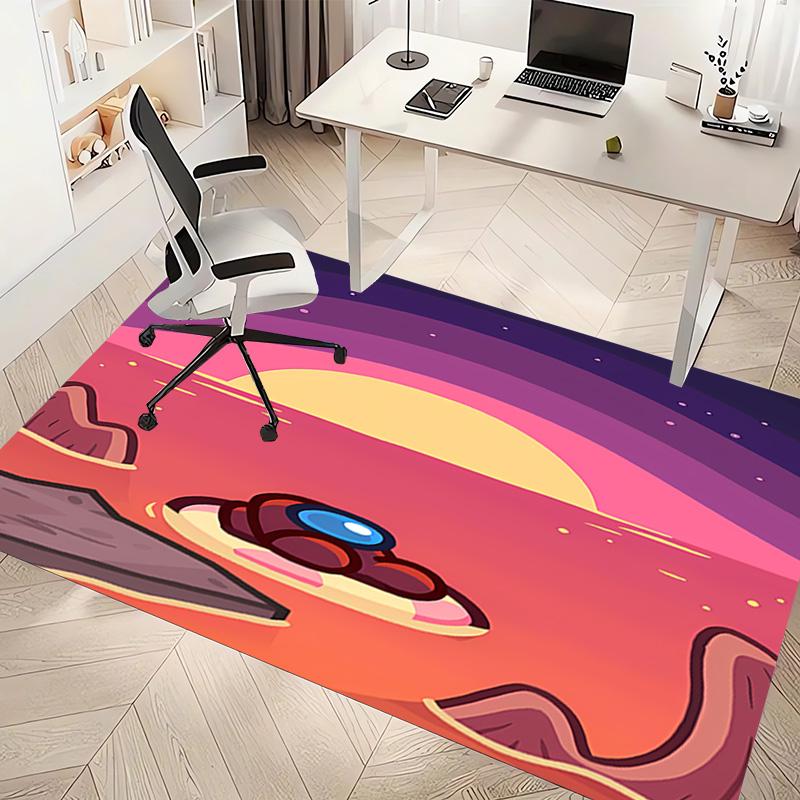 Among Us Print Area Rug - Soft,Washable Non-Slip Indoor Mat,Living Room,Home Office Decorative Rug
