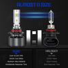 Compatible For GMC Sierra 1500 2500 3500 High And Low Beams Light Bulbs 1999 2000 2001 2002 2003 2004 2005 2006, 6500K White, 500% Brightness, Plug N