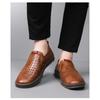 2026 New Men's Business Casual Leather Shoes, Stylish Soft Sole Breathable Fashion Sneakers for Men