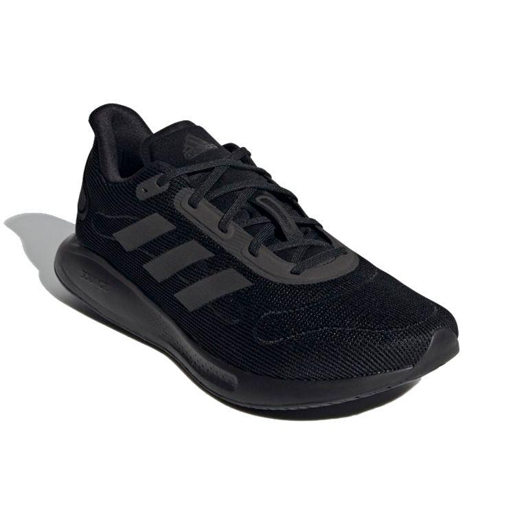 Adidas Galaxar Comfortable Simple Mesh Breathable Lightweight Low-Top Casual Running Shoes Men Sneakers Black FY8976