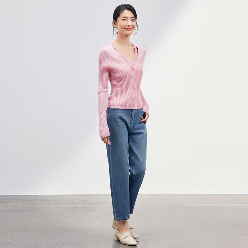 JOY SPEAKER Women's Retro Slim Fit Knit Cardigan