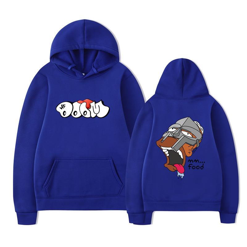 Mf Doom Rappeur Sweats à capuche Impression Anime Ensemble Vêtements Homme