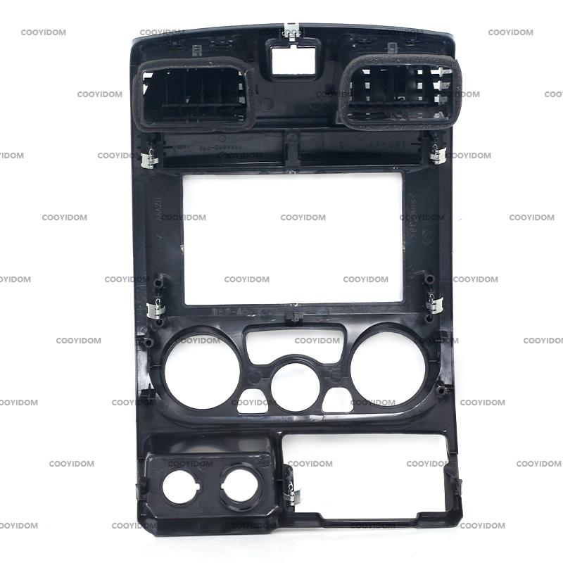 Air Vent Outlet Audio 2DIN Fascia Frame Adapter For Isuzu D-Max MU-X Chevrolet Colorado 9" Big Screen Dash Fitting Panel Frame