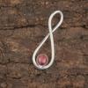 Black Rhodochrosite Gemstone Jewelry, 925 Solid Sterling Silver Pendant, Handmade Beautiful Silver Pendant, Spiritual jewelry For Her,