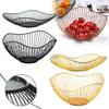 1 Piece of Steel Fruit Basket, Creative Drainage Display of Fruit Container, Storage of Vegetable Supplies In Home Kitchen