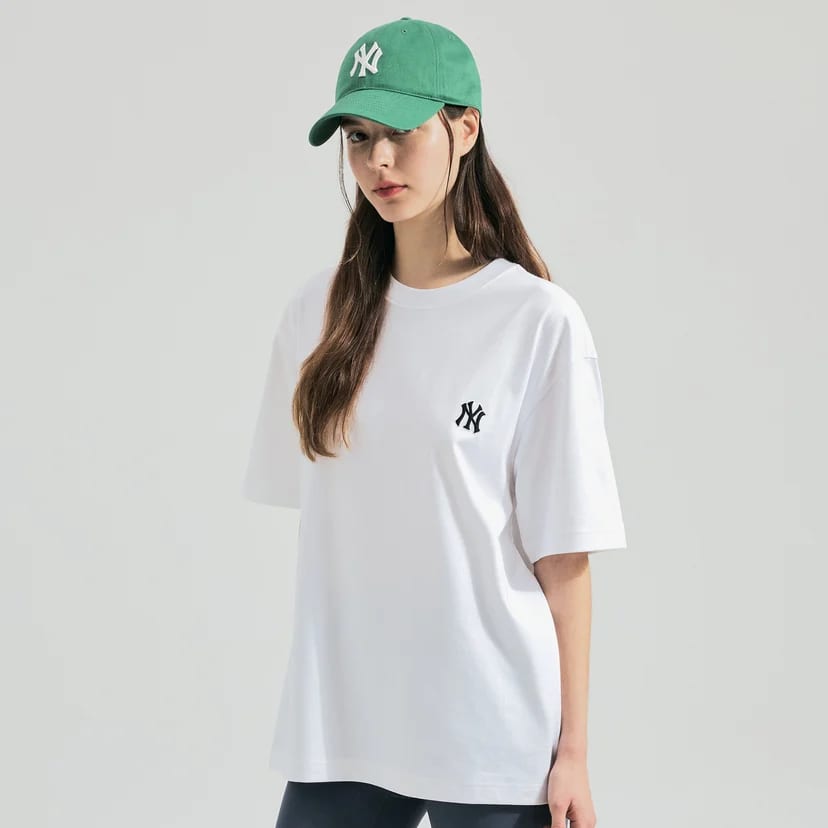 MLB New York Yankees SS24 T-Shirt Unisex Creme 3ATSB1143-50CRS