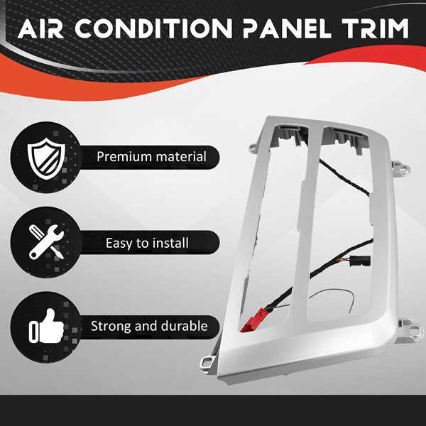 Ambient-Lit Air Conditioning Trim for 13-18 BMW 3 Series F30/F31 320i/340i F30 F35 F34