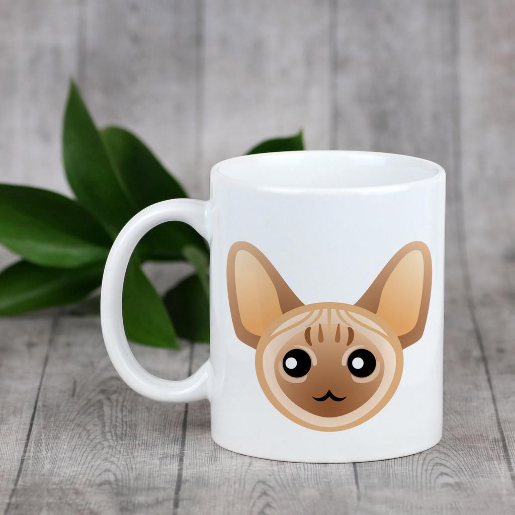 Devon Rex -Kubek Z Grafiką I Napisem Marki Art-Dog