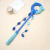 Cat Wand Toy Interactive Cat Teaser Stick with Plush Balls And Streamers for Indoor Kitten Play Exercise