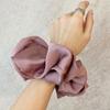 For Scrunchies Korean Women Silk Chiffon Elastic Hair Ties Ponytail Holder Headwear Femme