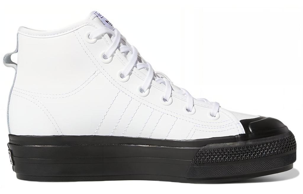 adidas Wmns Nizza Rf Platform Mid 'White Black' Women's FY7606