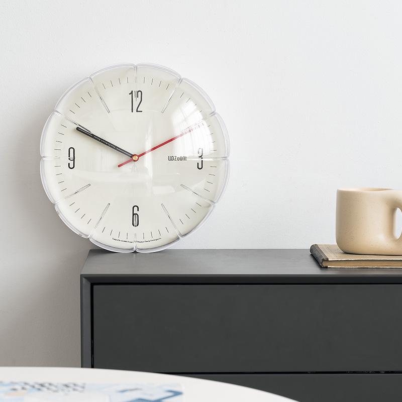 Wozoom Bubble Ballon 3D Wanduhr - Bohrfreie Moderne Wohnzimmerdekoration