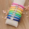 Multicolor Evil Eye Heishi Beaded Bracelet Set for Women Bohemian Jewelry Gift