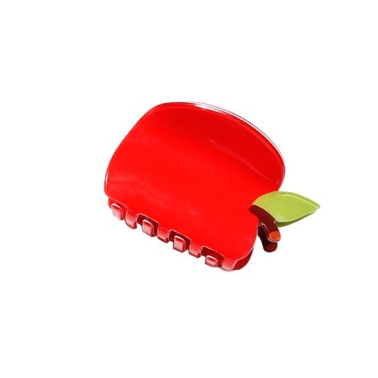 

Hair Claw No Slipping Strong Grip Medium Size Back Head Hair Clip Pencil School Bus Design Shark Hair Clip Versatile Hair Accessory B