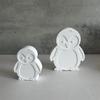 Niedlicher Pinguin Elch Weihnachtsbaum Schneemann Gips Silikonform Handgemacht Duftseife Gipsform Festival Haus Handwerk Dekoration