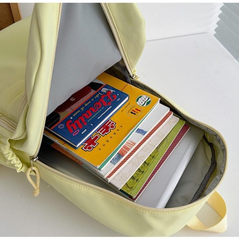 The New Schoolbag Is High-value, Fresh and Sweet, Candy-colored Backpack, Lightweight and Large-capacity Backpack for Junior High School Students.