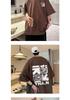Men's 2026 Cool Trend Cotton Short-Sleeve T-Shirt - Rebellious High Street Style, Loose Fit, Casual, Versatile.