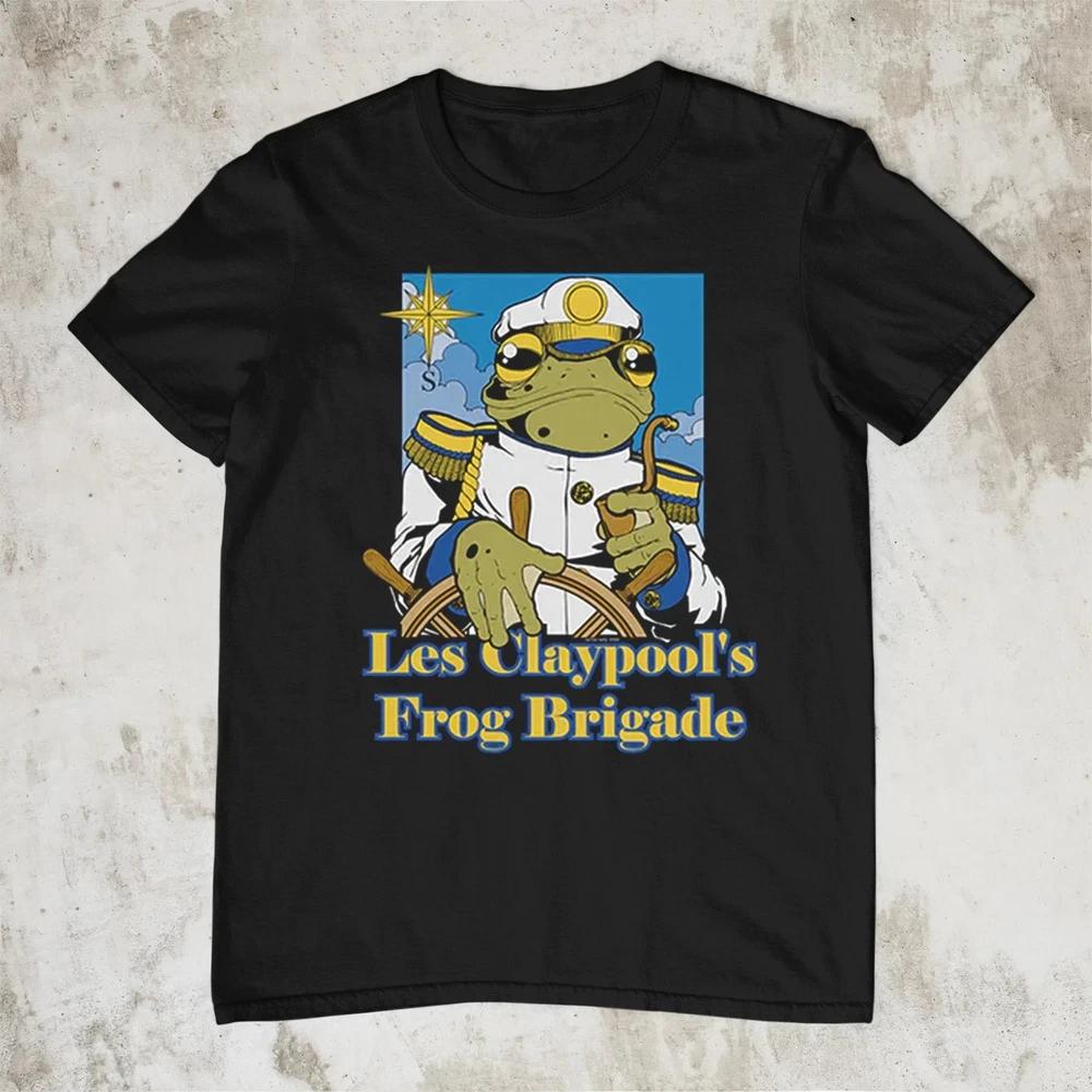 Les Claypool Frog Brigade Tshirt Black Short Sleeve All Sizes S5xl Cl212 S