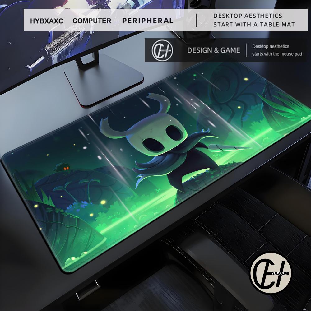 Tappetino Mouse Hollow Knight Grande Deskmat per Computer Mousepad XXL Tappetino Tastiera Esteso Tappeto da Tavolo Tappeto in Gomma XXL