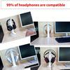 1pc Universal Headphone Stand, Flexible & Adjustable Fits All Sizes, Sleek Desk Organizer for Gaming, Office, Studio Headsets