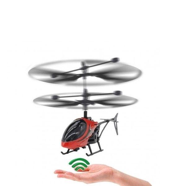Dronehelikopterkontroll med håndinfrarød induksjon