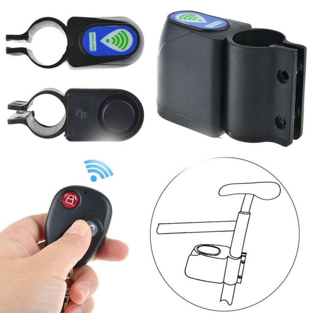 Sensor Remote Control Security Alerter Bike Vibration Alarm Cycling Accessories Bicycle Alarm Lock
