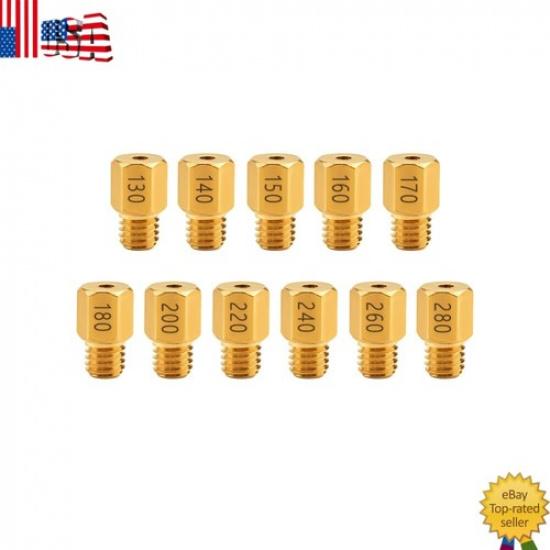 42Pcs Carburetor Jet Kit for Mikuni Main N100.604 VM28/486 VM4/042 VM22/210 US
