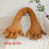 Cuscino Peluche Forma Mano Blu Creativo Divertente Nordico Regalo Per Ragazze e Ragazzi