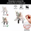 Unicorn Fairy Garden Stake, 2D Acrylic Yard Art Stake, Waterproof Flower Fairy Outdoor Decoration for Lawn Planter Flower Bed