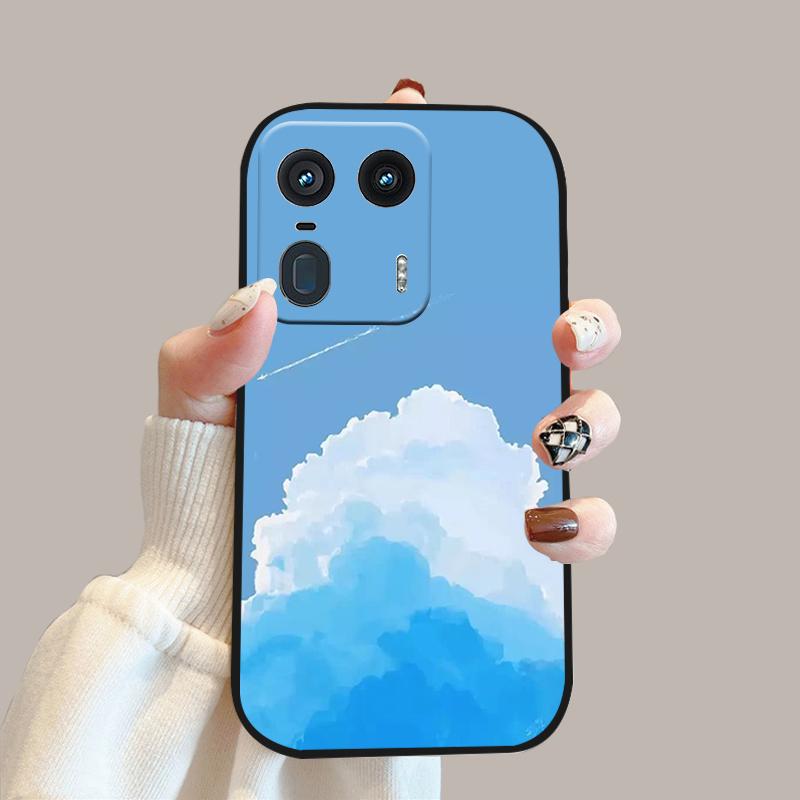 Cute Case For Moto Edge 50 Ultra Coque Edge50 Ultra Silicon Soft TPU Phone Cover For Motorola X50 Ultra 5G Protector Funda Bags